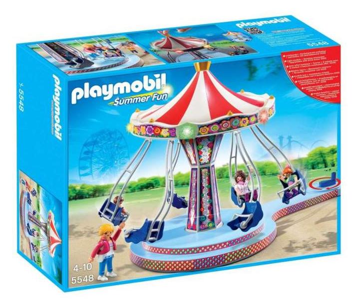 Playmobil - Caruselul din parcul de distractie 4-10 ani