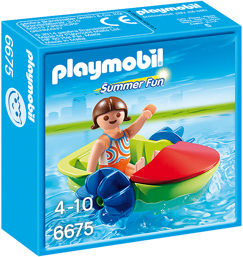 Playmobil - Copil cu hidrobicicleta 4-10 ani