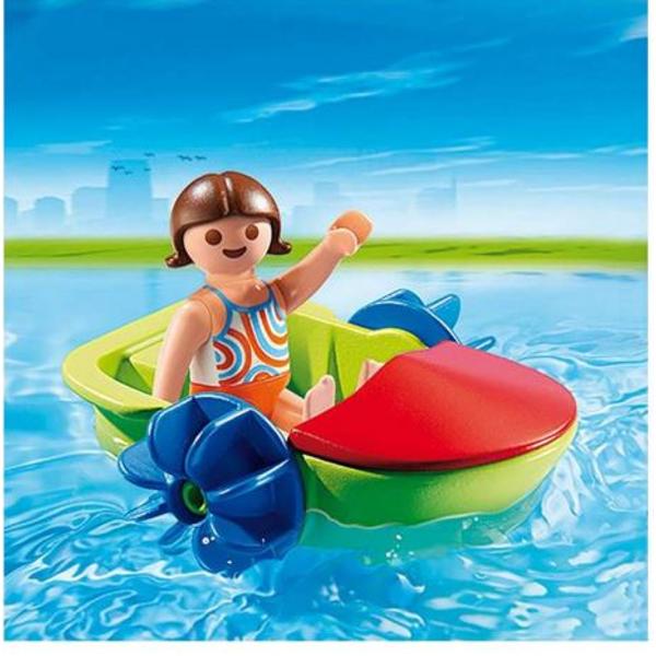 Playmobil - Copil cu hidrobicicleta 4-10 ani