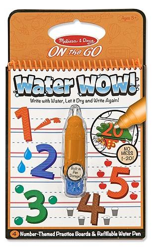 Water Wow! Carnet de colorat, Apa magica. Numere