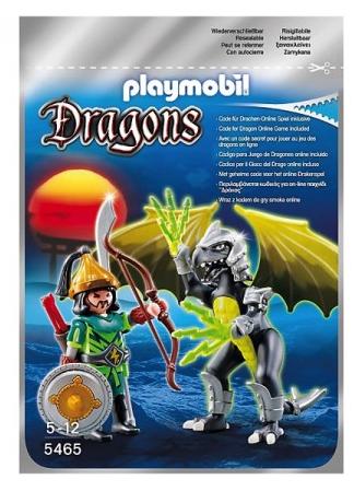 Playmobil. Dragonul luminii cu luptator 5-12 ani