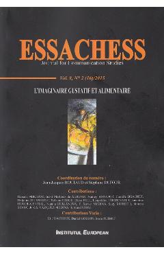 Poza produsului Essachess. L'Imaginaire gustatif et alimentaire. Vol. 8 Nr. 2, 2015