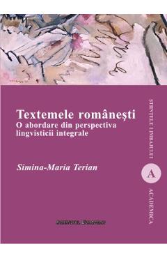 Coperta cărții 'Texteleme românești - Simina-Maria Terian'